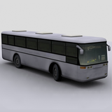 Bus Parking 3D ไอคอน