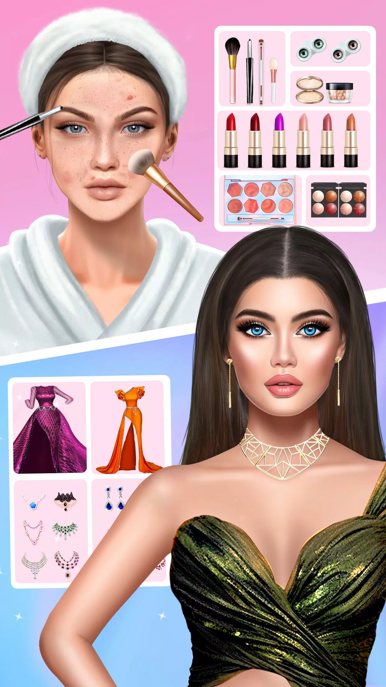 Makeup Beauty: Makeover Studio 1.7101 APKs Download - diy.makeup.artist.jogo .maquiagem.maquillaje.makyaj.oyunu