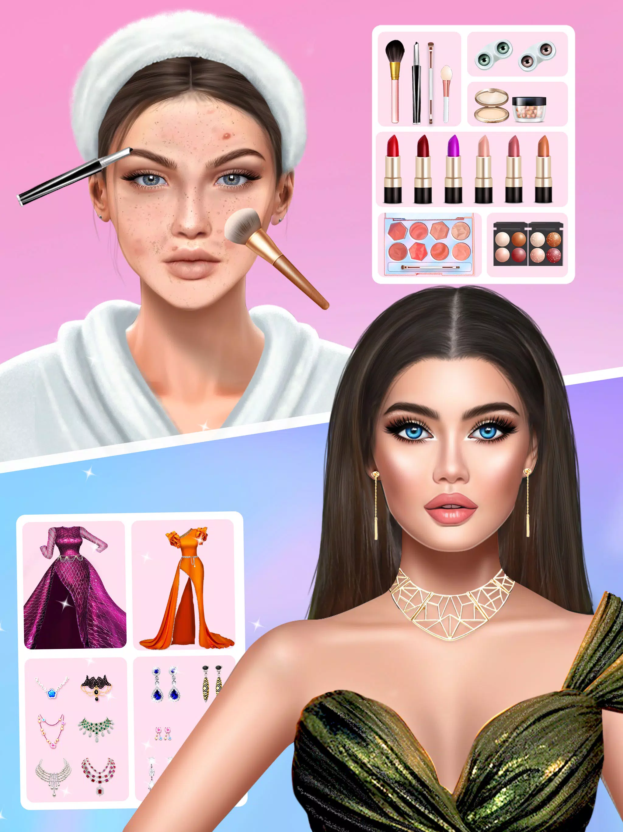 Makeup Artist: Makeup Games Fashion Stylist APK para Android