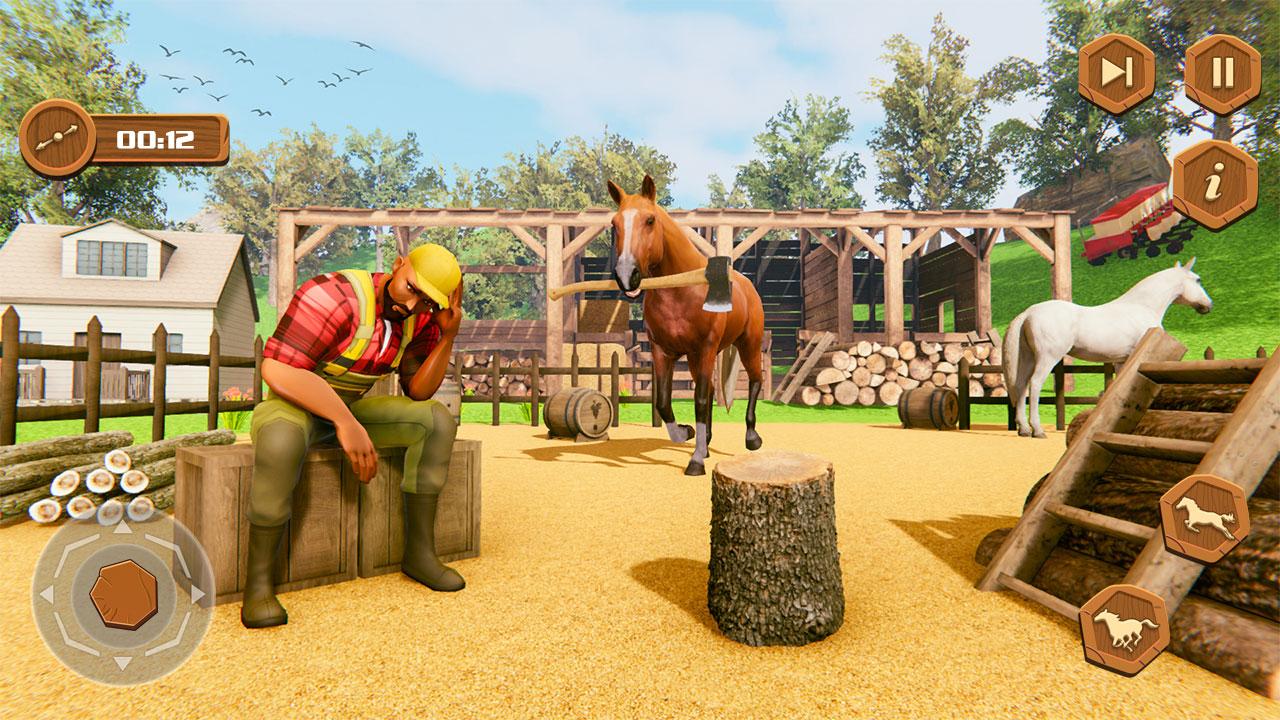 Игра острова дикой лошади. Как накопить уровни в игре Horse riding....