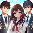Sakura High School Girl Love Story Simulator Games icône