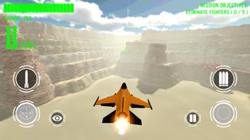 Orange Jet Fighter capture d'écran 2