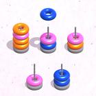 Hoop Stack: Color Sort Games icône