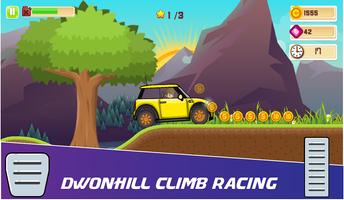 Downhill Climb Racing capture d'écran 2