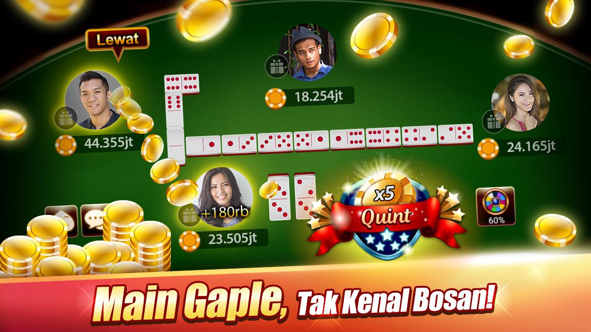 Domino : LUXY Domino & Poker - Gaple QiuQiu Remi for ...
