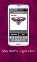 NBA Teams Logos Quiz الملصق