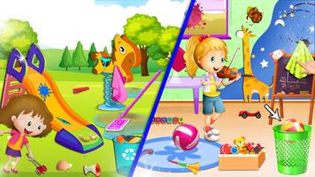 Girl House Cleaning Home Clean Screenshot 2