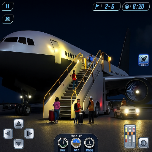飛行機 ムシミュレーションゲーム - フライトシミュレーター