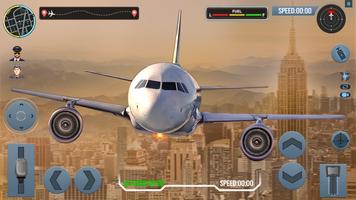 Airplane Simulator Plane Games পোস্টার
