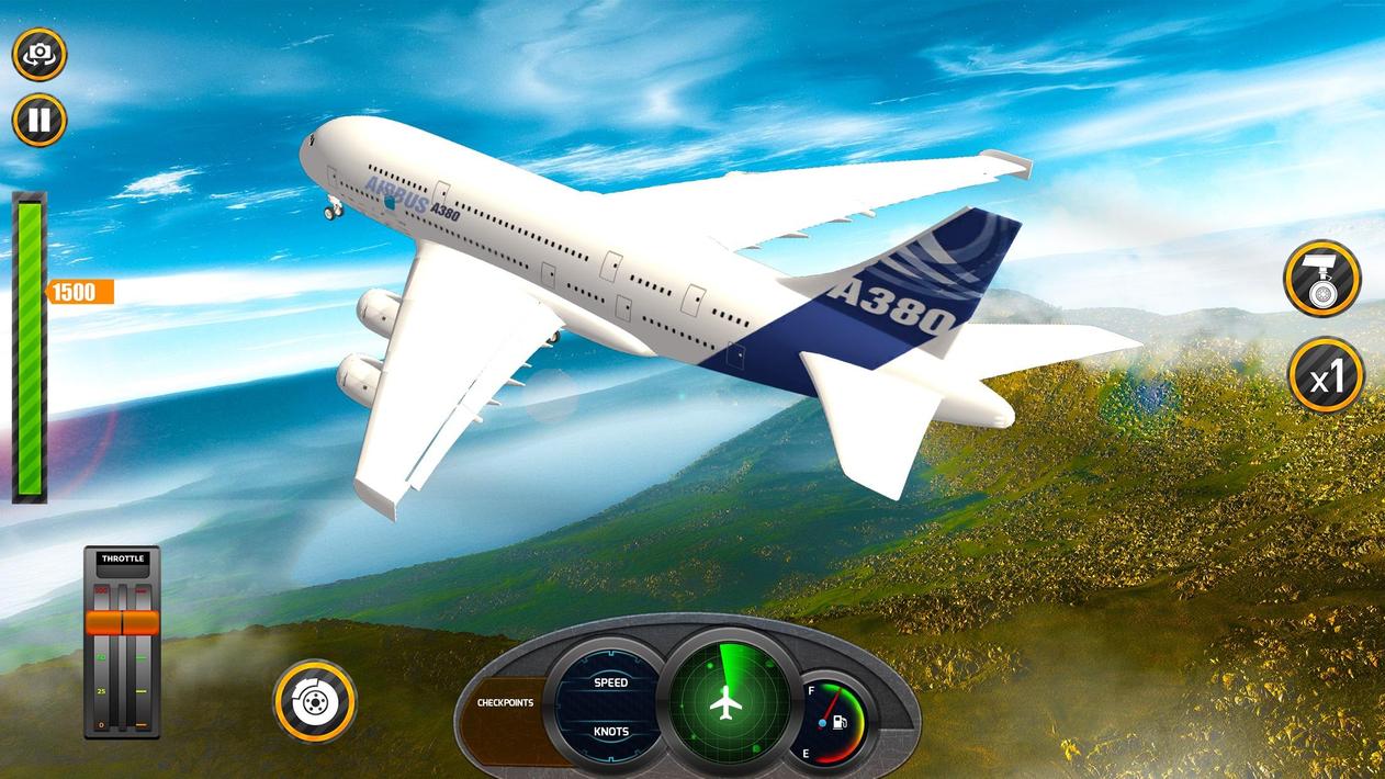 Airplane Simulator Plane Games screenshot 8