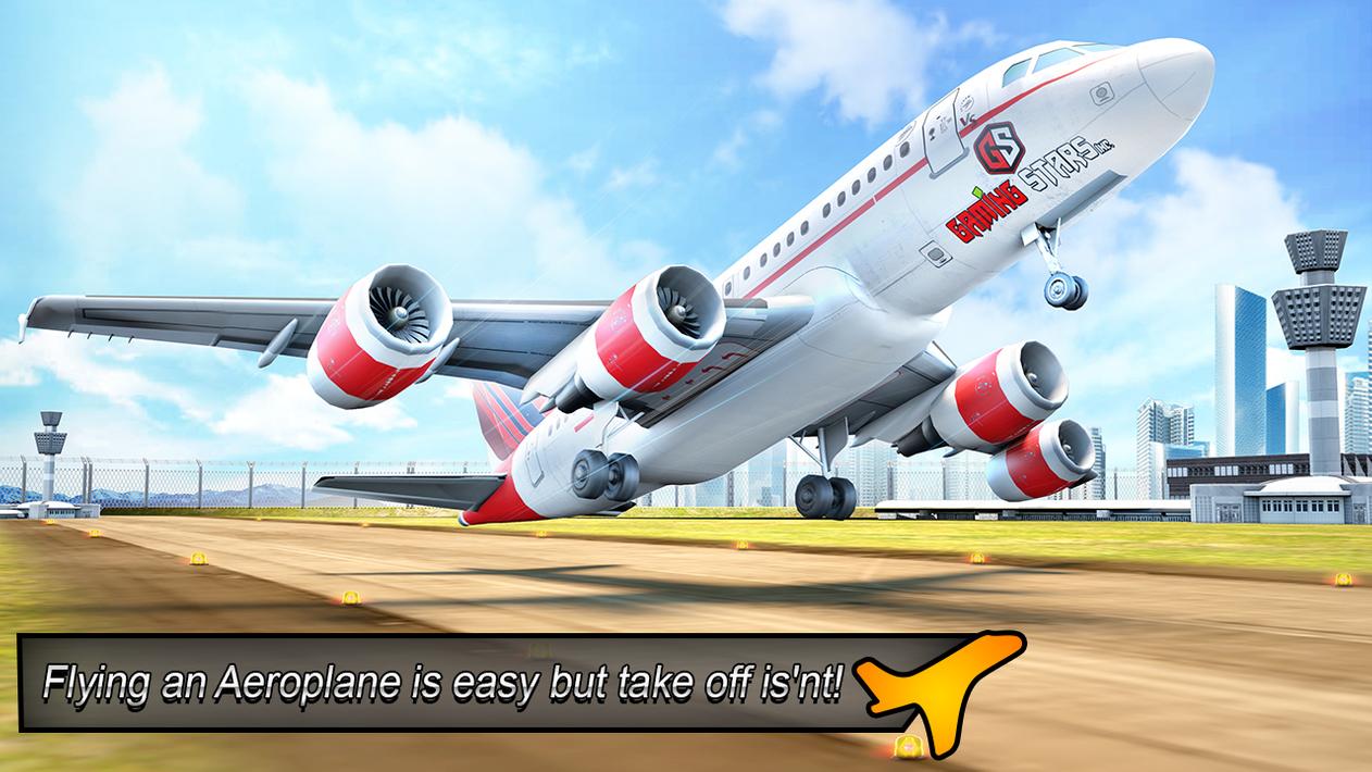 Airplane Simulator Plane Games screenshot 14