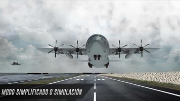 Juegos de simulador de aviones captura de pantalla 2