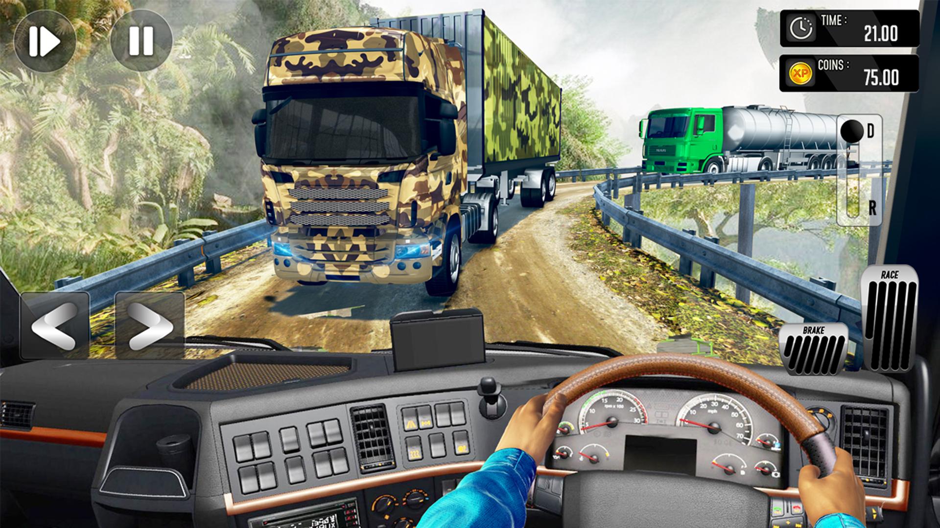 Jeux de camions simulator 3D pour Android - Téléchargez l'APK