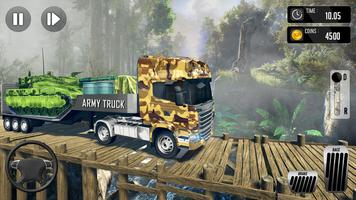 برنامه‌نما Army Simulator Truck games 3D عکس از صفحه