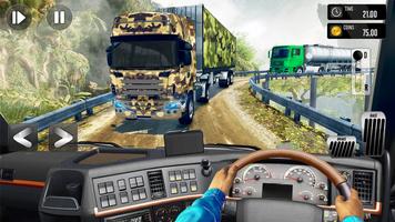 برنامه‌نما Army Simulator Truck games 3D عکس از صفحه
