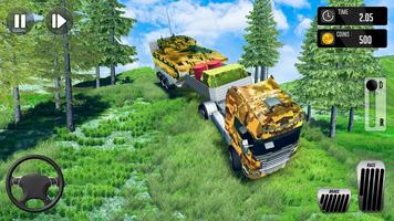 برنامه‌نما Army Simulator Truck games 3D عکس از صفحه