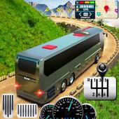 Bus Driving Simulator Bus game آئیکن