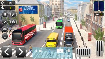 Bus Driving Simulator Bus game screenshot 3