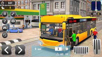 Автобус вождения Игры офлайн скриншот 2