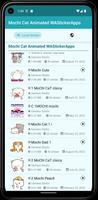 Mochi Cat Animated WASticker screenshot 1