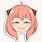Anya Forger Animated WASticker ícone