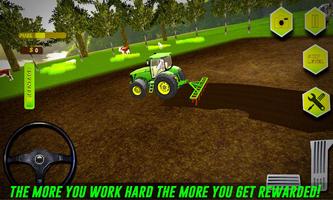 Tractor Driving Farming Sim 3D ポスター