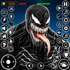 Black Spider Super hero Games 图标