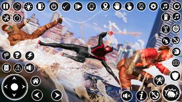 черный паук супергерой games скриншот 3