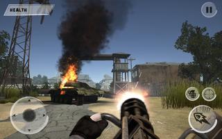 Zombie War Survival Shooter capture d'écran 2