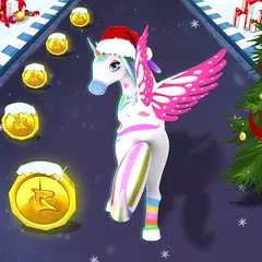 Скачать Unicorn Runner 3D - Super Magi APK