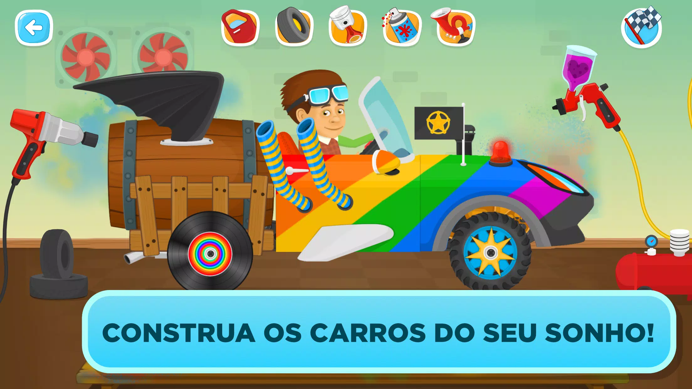 Download do APK de Para bebê jogos de carros 3ano para Android