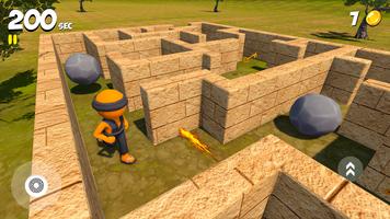 Maze Runner games 3d Labyrinth screenshot 1