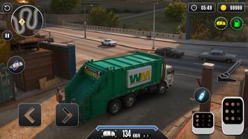 Garbage Truck Driving Games 3d screenshot 3