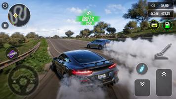 Melayang Mobil Balap Permainan screenshot 1