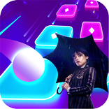 ”Wednesday Addams Tiles Hop