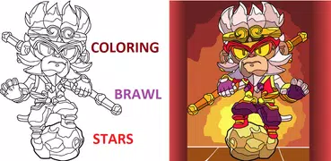 Coloring Book of Brawl Stars