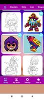 Coloring Book of Brawl S. Fans تصوير الشاشة 3