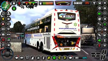 Bus Driving Game: Bus Games 3D اسکرین شاٹ 1