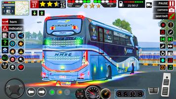 Bus Driving Road Bus Simulator ポスター