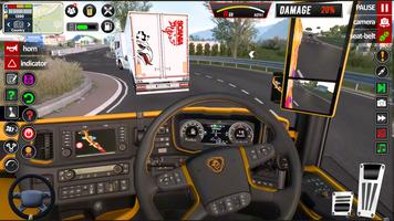 Truck Game: US Truck Simulator captura de pantalla 2