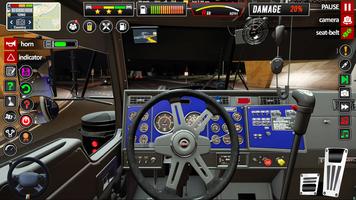 Truck Game: US Truck Simulator captura de pantalla 3
