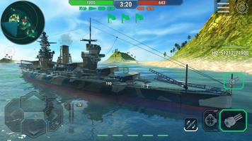 Warship Universe Naval Battle تصوير الشاشة 1