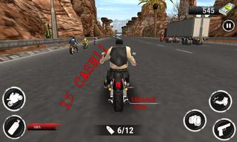 VR Bike Highway Attack Race screenshot 3