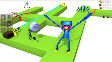 Poppy Game Run 3D ảnh chụp màn hình 1