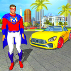 Super-Hero Flying Simulator 3D ícone