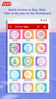 2025 Calendar English Holidays تصوير الشاشة 2