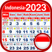 Kalender Indonesia 2023 アイコン