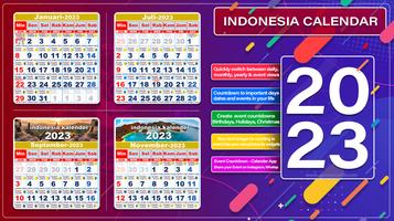 Kalender Indonesia 2023 Affiche