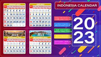 Kalender Indonesia 2023 الملصق