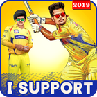 ipl Photo Editor 2019 for Chennai lovers آئیکن